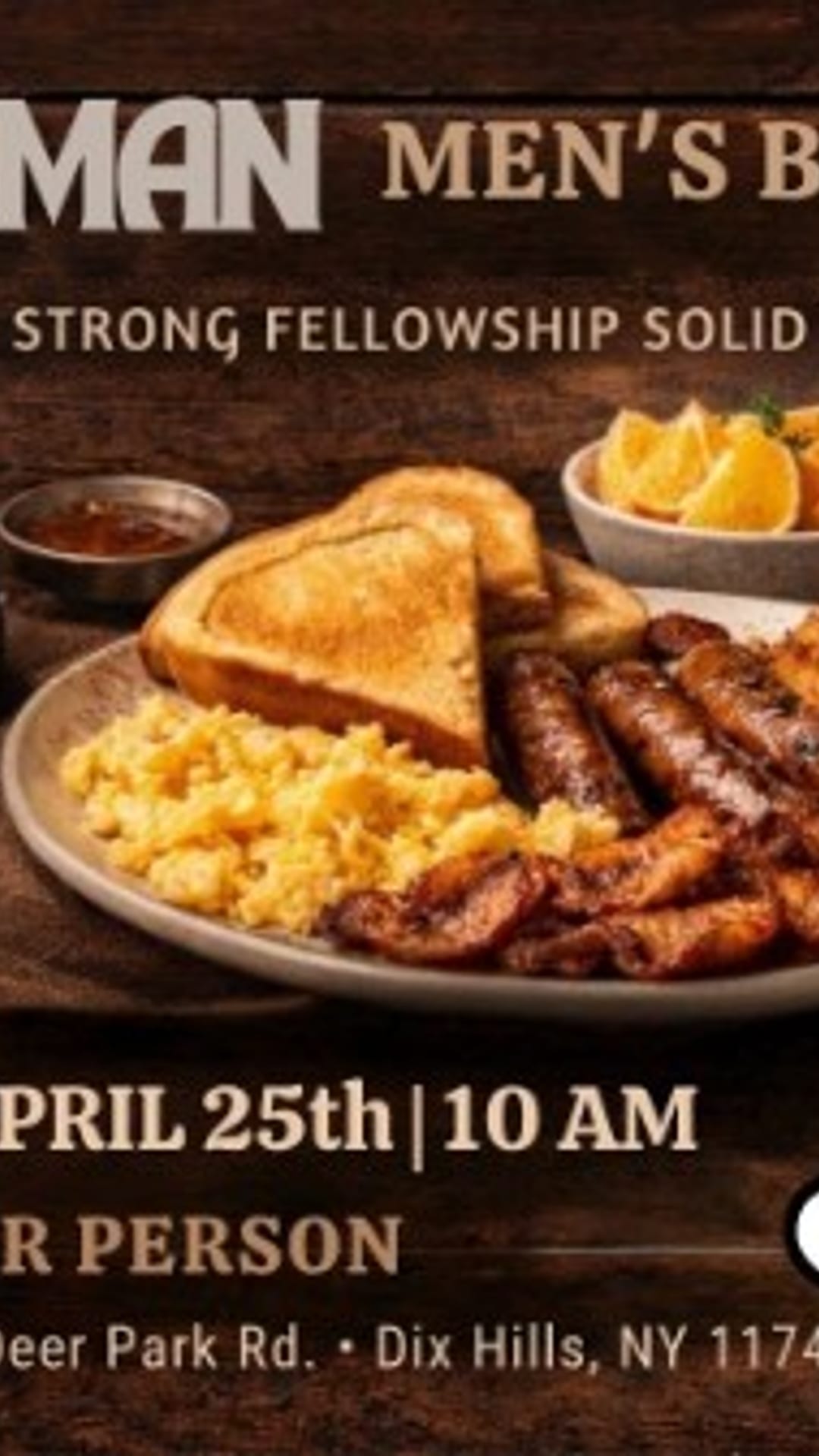 Man to Man: Men's Breakfast